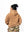 Acid Wash Hoodie Brown