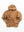 Acid Wash Hoodie Brown