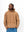 Acid Wash Hoodie Brown