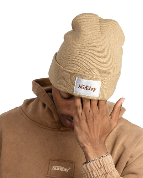 Just Like Sunday Beanie – Beige