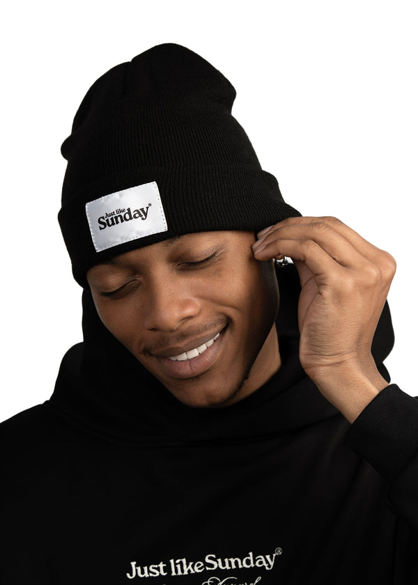 Just Like Sunday Beanie – Black