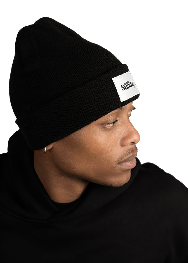 Just Like Sunday Beanie – Black