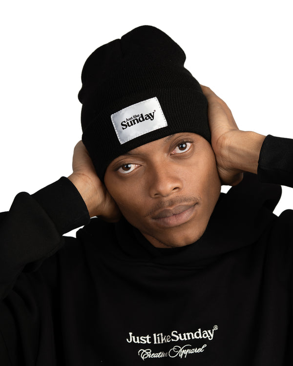 Just Like Sunday Beanie – Black