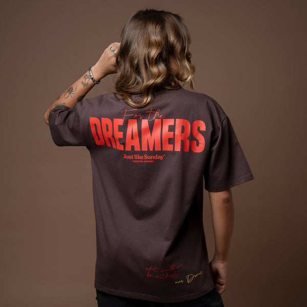 Dreamers Chocolate Brown Premium T-shirt