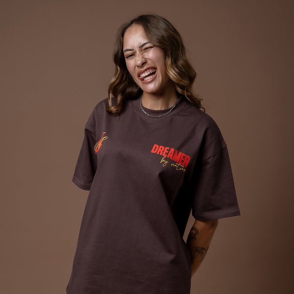 Dreamers Chocolate Brown Premium T-shirt