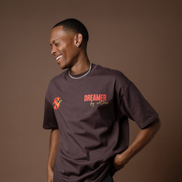 Dreamers Chocolate Brown Premium T-shirt