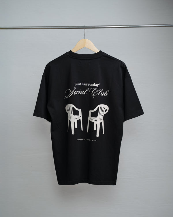 Social Club Black & Off-white