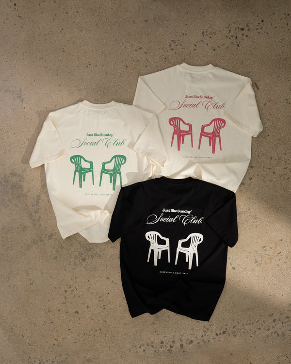 Social Club Black & Off-white