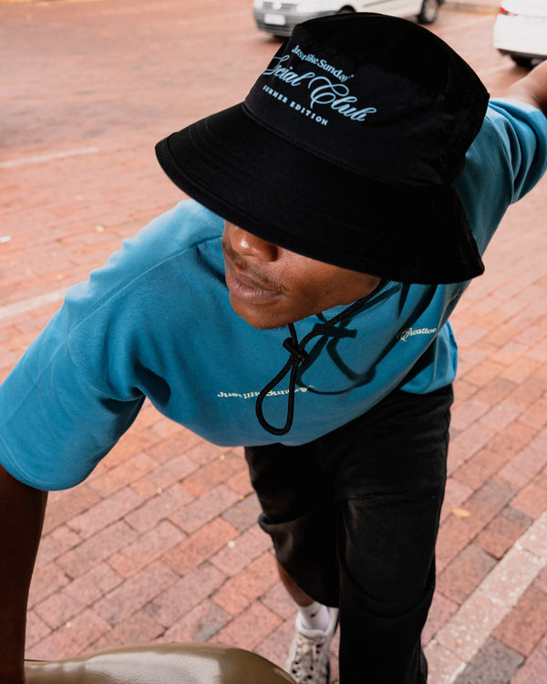 French Terry Summer Tee – Powder Blue