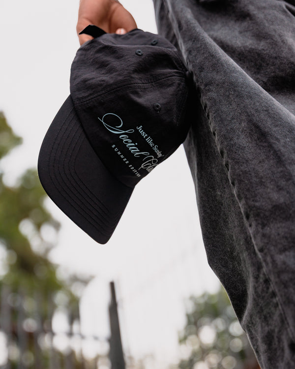 Social Club Summer Cap – Black