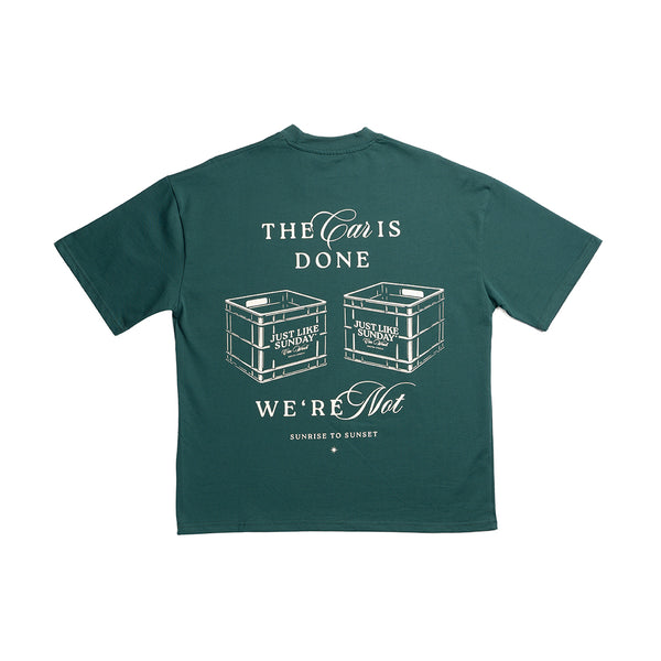 Crates Forest Green Premium T-shirt
