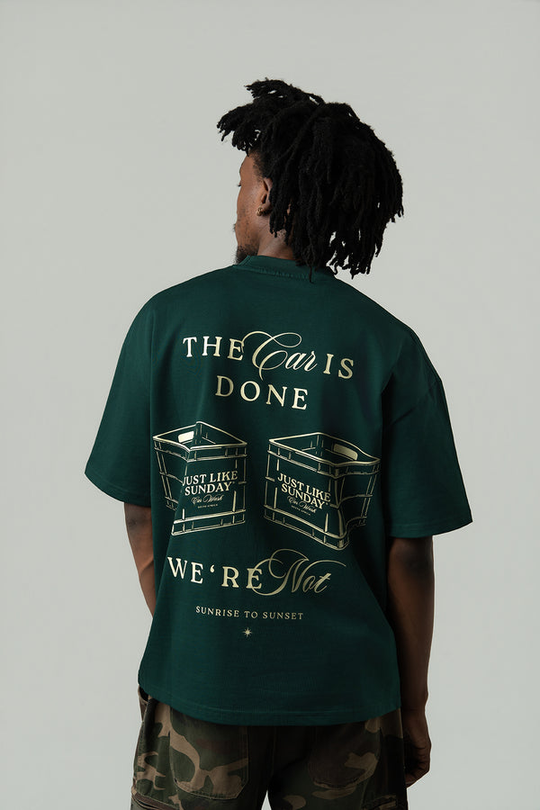 Crates Forest Green Premium T-shirt