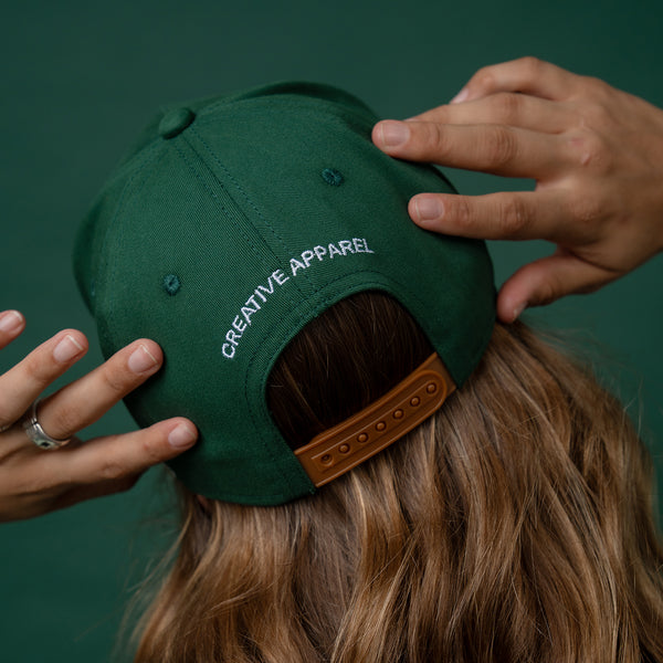 Dreamers Baseball Cap - Green and Brown